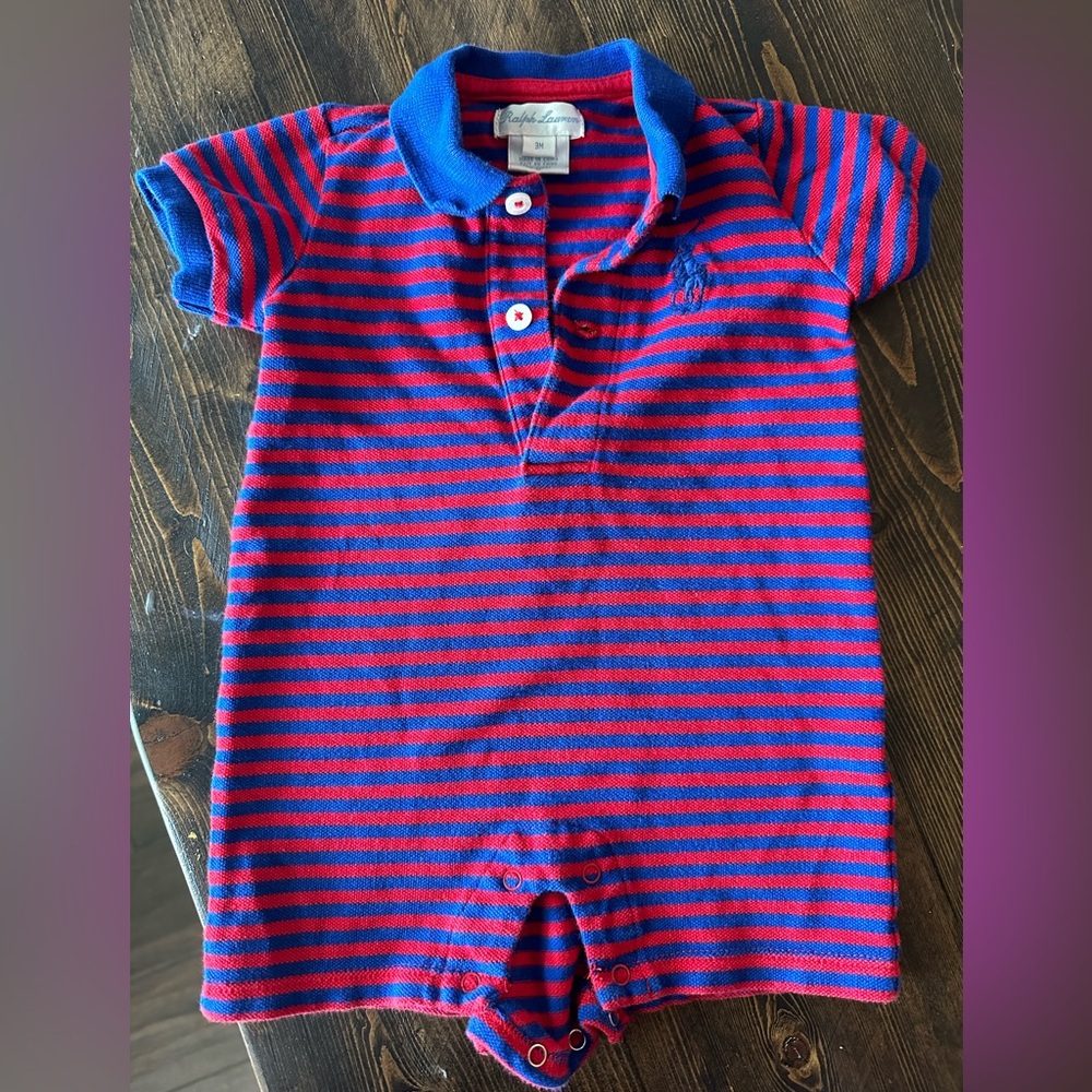 Polo Ralph Lauren Boy Onesie